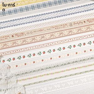Stickers Punk | Shiny Sand Lace Pattern Adhesive Tape 3 Rolls
