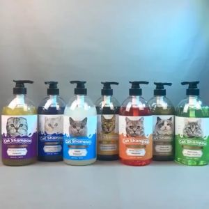 Volk Shampoo mandi anak kucing 1 liter anti jamur anti kutu 2in1