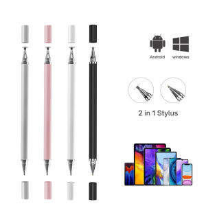 2023 New Universal 2 in 1 Stylus Pen Drawing Tablet Capacitive Screen Caneta Touch Pen for iOS Android iPad Smart Pencil Accessories