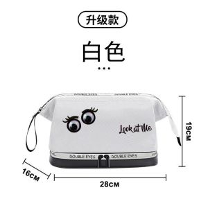 2024 New Portable Large Capacity Travel Cosmetic Bag Womens Handbag Waterproof Wash Bag Durable Storage Pouch for Outdoor Camping