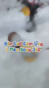 Đèn Ngủ Led Cảm Ứng Pin 800mah Sạc USB Xoay 360° Ánh Sáng Đôi Dán Tường Nam Châm Không Cần Khoan