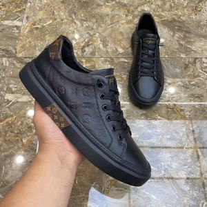 Fashionable Pure Cowhide Mens Casual Shoes Spring Autumn New Style Korean Version All-Match Mens Trendy Board Shoes