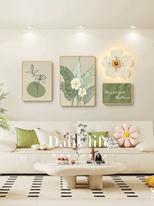 Nordic Cream Style Living Room Decorative Artwork Modern Minimalist Sofa Background Wall Hanging Painting High-End Sensation