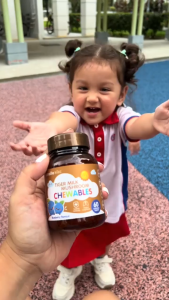 Estalife Kids Tiger Milk Mushroom Chewables | Immunity & Lung Health | Blueberry Flavour | 60 Chewable Tablets