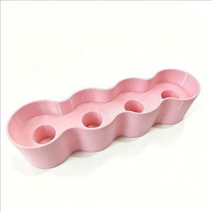 1Pcs White Tube Holder Suitable for 4 Tubes — Designed for Refrigerators and Pantry Storage Ideal for Mustard Mayonnaise