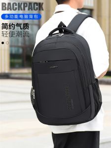 Large Capacity Outdoor Travel Backpack Mens Waterproof Hiking Bag Short Trip Business Luggage Bag Oxford Cloth Material