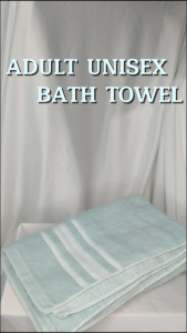 High Absorbent Soft Cotton Bath Towel (71x133cm) Tuala Mandi Dewasa Besar 383 Grams Tuala Cepat Serap Air #T8707