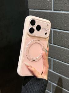 AI Button 360 Degree Rotatable Support Phone Case