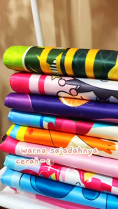 Sajadah Anak Premium Desain Karakter Lucu Gratis Custom Nama Sejadah Anti Slip Berlapis Busa (MF)-2