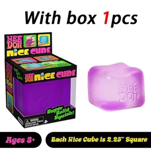 hot NeeDoh Schylling Squeez Toy Squishy Blind Box Multi Slow-Rising Squishy ADHD Stress Relief Fingertip Toy Mystery Box Gift