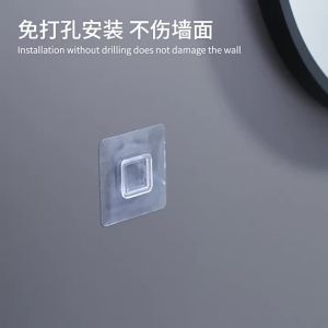 ชั้นวางแปรงสีฟันไฟฟ้า ชั้นวางแก้ว ชั้นวางแปรงสีฟัน ที่ใส่ผลงาน แบบไม่เจาะ ชั้นวางแปรงสีฟัน อเนกประสงค์ ราคาที่ถูกต้อง