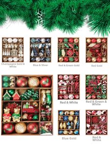 No Brand | Christmas Decoration Balls Set