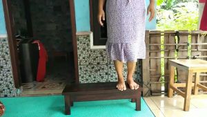 meja serbaguna panjang 80cm lebar 25cm tinggi 25cm siap pakai kokoh dan tahan lama meja full kayu jati belanda