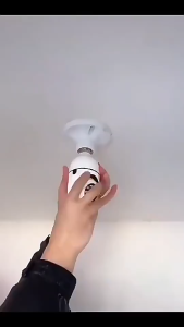 CCTV E27 WiFi Kamera Mini 360 Derajat – Kamera Pengawas Rumah Full HD Bisa Aplikasi HP CCTV  Pengintai Full HD Night Vision Motion Detection