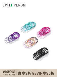 Evita Peroni Childrens Hair Ties Elastic No Damage Hair Bands Girls Head Ropes Fashionable Korean Style  Outlined