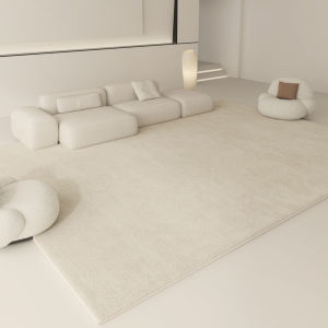 Thick Sheepskin Minimalist Living Room Carpet