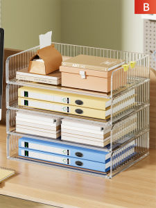 WUBUWEI | Document Storage Rack File Organizer Box