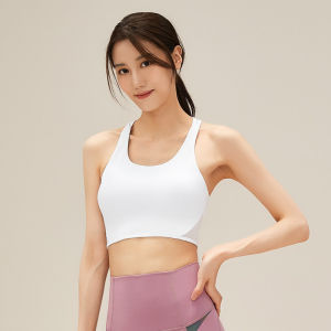 Shake-proof Breathable Sport Bra with Pads