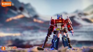 Mainan Transformers untuk Laki-laki: BLOKEES Action Figure Hadiah Ulang Tahun Anak