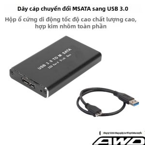Bộ Chuyển Đổi MSATA Sang USB3.0 Cho SSD