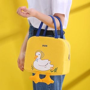 Lunch Bag Duck Tas Bekal Makan Anak Sekolah Dengan Aluminium Foil