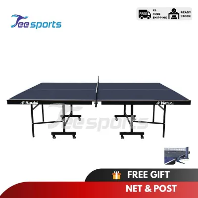Nittaku Split Table Tennis Table 18mm With Net&Post Only ** KL & Klang Valley FREE SHIPPING**