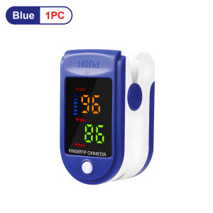 1pcs 2pcs Finger Oximeter Digital Finger Pulse Oximeter LED Blood Oxygen Heart Rate Health Saturation Monitor Tool