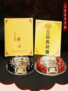 2025 Snake Year Lucky Charm Bracelet Zodiac Animal Design Men Women Handmade Beads Wristband Fashion Jewelry Accessory