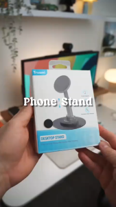 Phone Holder Trusmi Magnetic 360° Rotating Desktop Stand HP Magnet Putar Adjustable - FR GALLERY