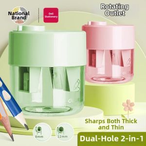 deli | Bút Sáp Hai Lỗ Đường Kính Lớn