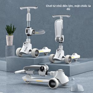 LIWAN | Foldable Sit and Slide Scooter for Kids