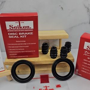 KIT KALIPER KARET REM DEPAN JAZZ RS CITY GM2 2008-2019 BRIO MOBILIO FREED 1SET UNTUK 2RODA SEIKEN