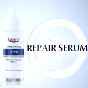Tinh chất phục hồi & tái tạo da nhạy cảm Eucerin UltraSENSITIVE Repair Serum 10ml
