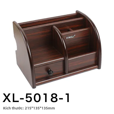 XINGLI | Giá Đựng Bút Gỗ Đa Năng Phong Cách Bắc Âu Cổ Điển