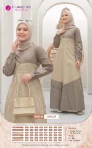 Rauna RGD 48 - Gamis Dewasa Terbaru - Gamis Kekinian 2022
