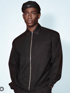 Retro Splice Zipper Casual Shirt Mens Black Cleanfit Jacket All-Match Top Loose Fit Long Sleeve Memory Shape Spring Autumn