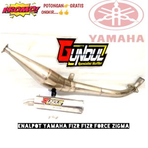 knalpot racing Fiz r F1zr force1 zigma type kolong samping full crhome