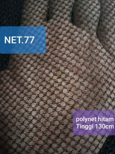 Jaring polynet hitam 10m.Safety net.Jaring proyek.Jaring ikan