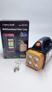 Portable Powerful Solar LED Torch with COB Work Light USB Rechargeable Handheld 4 Lighting Modes