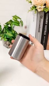 RANDOM COLOR Magnetic Automatic Beer Bottle Cap Opener Stainless Down Opener Steel Push