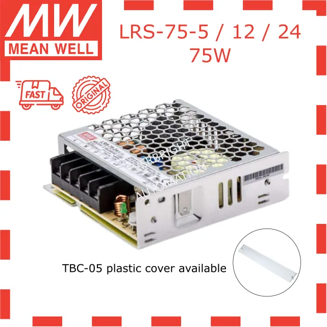Schakelvoeding met enkele uitgang 75 W LRS-75-5 LRS-75-12 LRS-75-15 LRS Schakelvoeding met enkele uitgang 75 W LRS-75-5 LRS-75-12 LRS-75-15 LRS