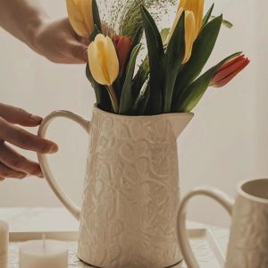 Bình Hoa Gốm Sứ Phong Cách Scandinavia Trang Trí Phòng Khách Trang Trí Nhà Cổ Điển Trang Trí Phòng Ngủ Trang Trí Nhà Cửa Trang Trí Phòng Ăn