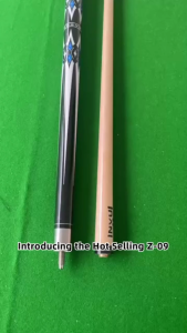 INVUI Z-09 1/2คิวบิลเลียดเชื่อม | ปลายขนาดใหญ่13มม. พร้อมเพลาเมเปิ้ลและก้นไม้แข็ง | 145ซม.550กรัมบิลเลียดมืออาชีพคิว