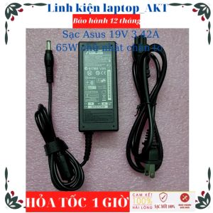 Sạc laptop Asus 19V 3.42A 65W K43 K43E K53 K53E X43 X43E A43 A43E nhật chân to 5.5mm*2.5mm