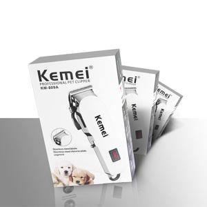 Kemei KM-809A tóc Clipper sạc chuyên nghiệp Tông đơ cắt tóc Cắt tóc không dây Salon Máy cạo râu điện dao cạo