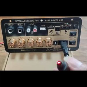 แอมป์จิ๋ว D50 220V แอมป์จิ๋วแรงๆ แยก ซับ ขยายเสียง บลูทูธ แยก แอมป์ขยายเสียง 12V 24V