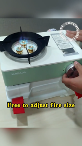 [COD]Portable Butane Gas Stove with Carrying Case - Compact Outdoor Camping Stove for Hiking & Travel