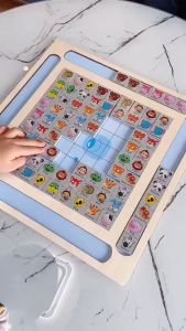 Bảng Gỗ Pikachu - Đồ Chơi gỗ Tìm Cặp Giống Nhau trò chơi tư duy
