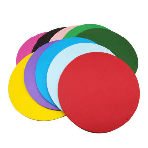 Large 20cm round Kraft Paper Graffiti Tool 180g Sketch Art Paper Red Black Circle Card Stock Drawing Supplies Artist Paper