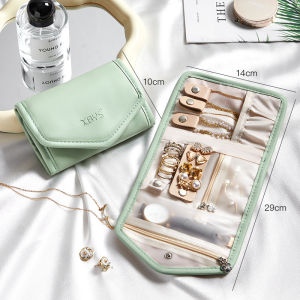 Portable Travel Jewelry Storage Bag High End Elegant Accessory Pouch Necklace Earring Jewelry Box Organizer from China
